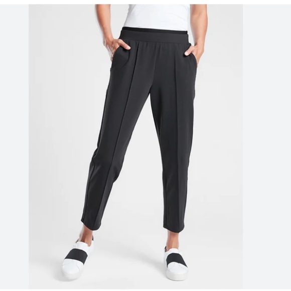 ATHLETA Pintuck Pants Black Size Small - Picture 1 of 11